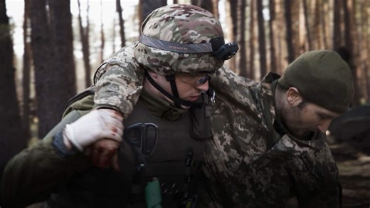 Inside a military field hospital in eastern Ukraine