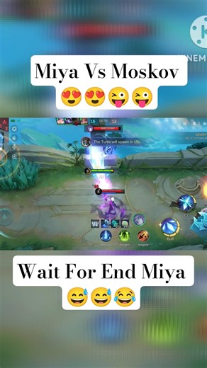 Miya Vs Moskov 😍 #mlbb #mobilelegends #shorts #miya
