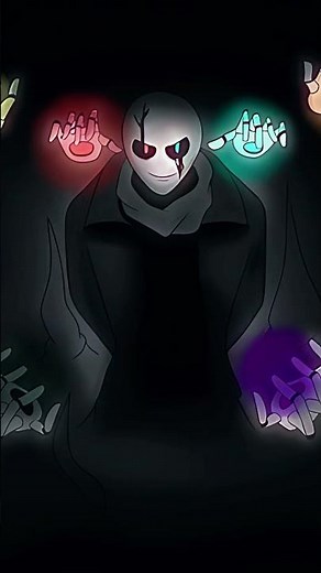 [WHAT IF] GASTER TAKE FRISK'S SOUL FIRST #undertaleedit #undertale #edit #glitchtale