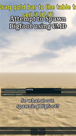 Attempt to Spawn Bigfoot using CMD | Dead Rails #roblox #deadrails