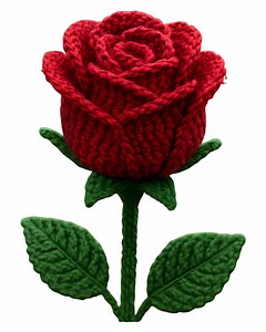 Digital Crochet Pattern – How to Make a Romantic Crochet Rose - Etsy UK
