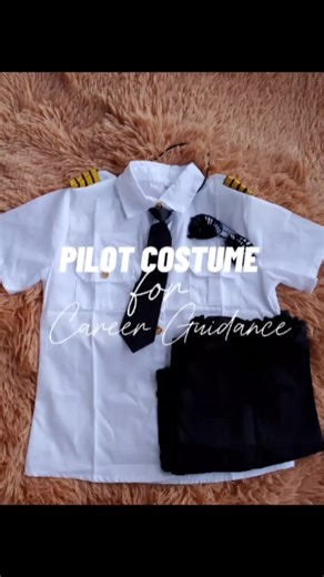 Quality Pilot Costume for Career Guidance
