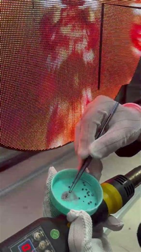 LED lamp reparing...