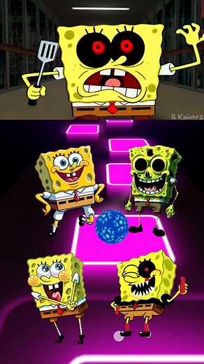 Among Us SpongeBob 🆚 Among Us Patrick ⏩ Coffin Dance 🪩 Tiles Hop EDM RUSH #coffindance #tileshop | DEEP KI VIDEO