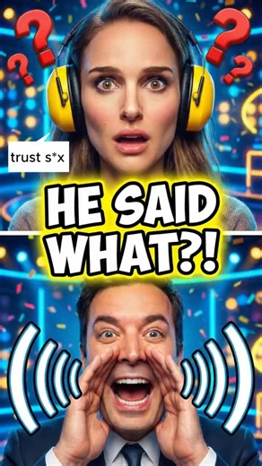 NATALIE PORTMAN Guesses "CROISSANT" 🥐 Jimmy Fallon #whisperchallenge