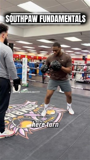 Southpaw Footwork for Beginners #boxing #boxingexercise #fitness