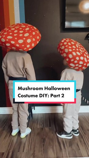 DIY Mushroom Halloween Costume | Final Step: The Gills!