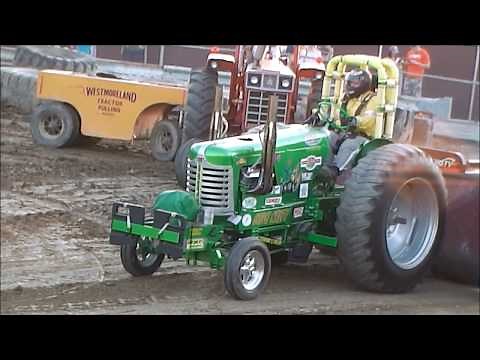 Hot Rod V-8 Tractor Pull Fayette County Fair 2017
