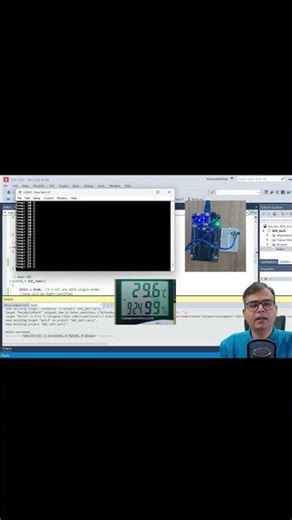 LM35 Temperature Sensor with ATmega32 | ADC Programming in Embedded C | Step-by-Step Tutorial