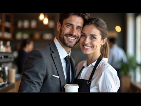 She Works At Cafe His Office Orders From, Unaware The Daily Caller Is A CEO Who'll Fall Fast...