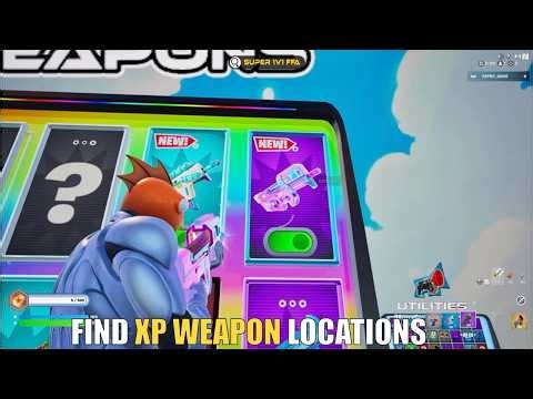 SUPER 1V1 FFA Ali-A MAP FORTNITE CREATIVE - FIND XP WEAPON LOCATIONS