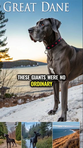 The Royal Bodyguards: How Great Danes Guarded History!
