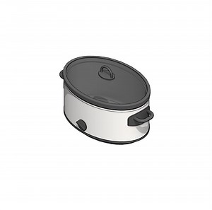 Free Appliances Revit Download – Crockpot/Cooker – BIMsmith Market