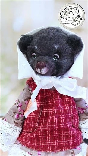 Handmade Teddy Bear Tasya 🧸 | Cute Artisan Plush Toy #Shorts #TeddyBear #DIYToys #CuteTeddy #SoftToy