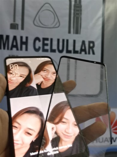 Masuk lg Rog 5 ganti kaca touchscreen donee!!! #servicehandphone #rog