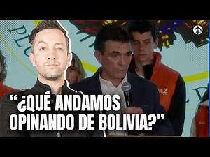 Sheinbaum lamenta derrota de la izquierda en Bolivia y llama a mantener la unidad