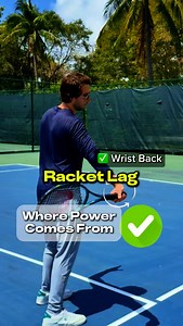 46K views · 1.2K reactions | Racket Lag, Where Power Comes From  ❌...