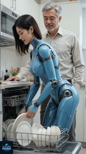 Tomorrow’s Home: Life With Domestic Robots#FutureRoboHub #AI #Robotics #TechInnovation