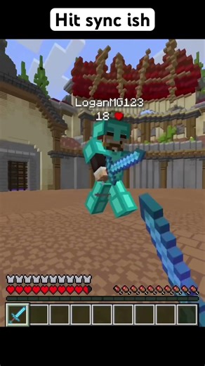 Hit sync|plz sub #minecraft #pvp #minecraftgameplay #minecraftgaming #gaming