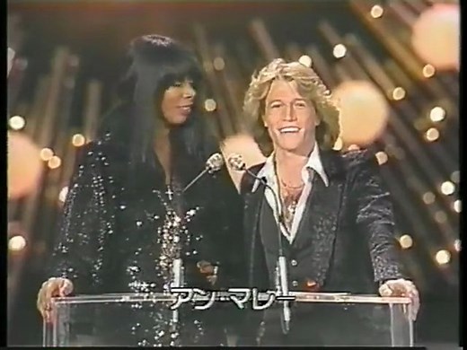 Andy Gibb and Donna Summer Grammy Awards 1979