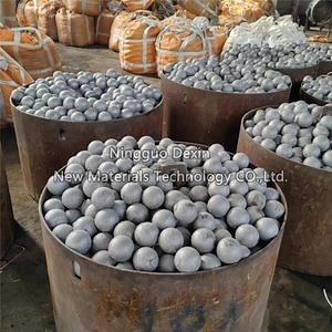 [Hot Item] Grinding Media Ball Mine Mills High Cr Cast Iron Grinding Balls 850kg Steel Drum Balls
