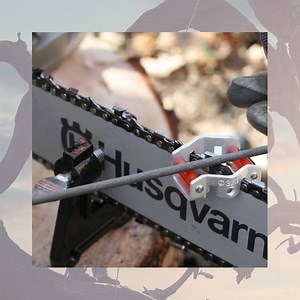 Do you use a filing gauge or do you prefer to freestyle? Visit our Chainsaw academy for more: https://chainsawacademy.husqvarna.com/filing-the-chain/ #Husqvarna #HusqvarnaChainsaw | Husqvarna