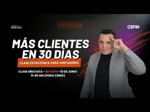 🔥 Más clientes en 30 días | Clase GRATIS Estratégica para contadores