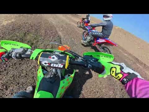 Grinding, Saturday practice at Moto541 on the 24 KX450