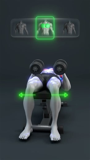 🔥 The Best Dumbbell Bench Press Tutorial You’ll Ever Watch | #gym #tricepsworkout #legworkout #chest