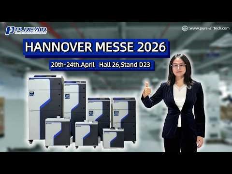 🌍Shaping the Future of Clean Industry: PURE-AIR Debuts at Hannover Messe 2026!