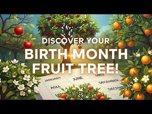 Discover Your Birth Month Fruit Tree!