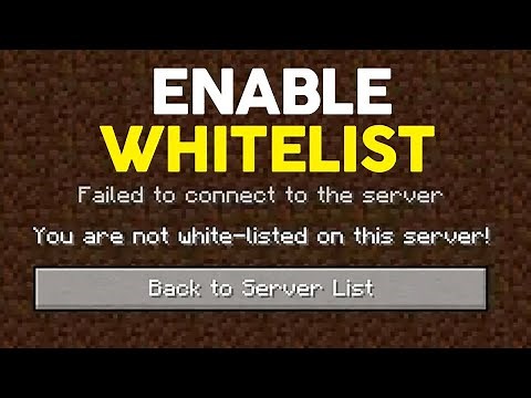 How to Whitelist Players on Minecraft Server (Keep Strangers Out!)