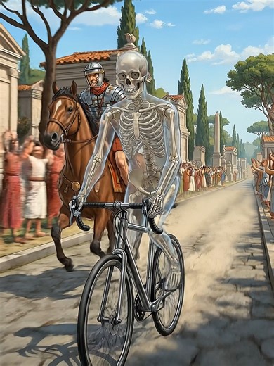 What If You Had a Bicycle in Ancient Rome?