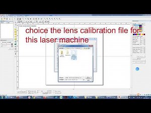 Len calibration file in Ezcad2 software, can not find correct file