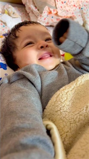 Baby Girl Can't Control Her Smile 😁😁 #funny #baby #girl #shorts #trending #youtubeshorts #amazing