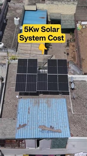 5kw Solar Power System Price In India | Solar Panels For Home | 5 Kw Solar Plant Price
