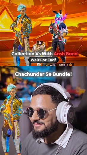 COLLECTION VERSUS WITH ANSH BOND 😎❤️@kill2head #trending #ffshorts #shorts #shortsfeed #viral #ff