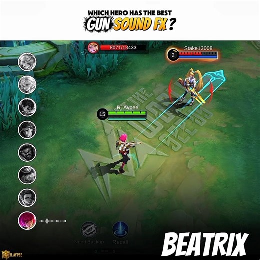 Gun Sound FX Test - Who's your Bet? #MLBB #MLBBCreator #soundfx #mlbbmeme #soundeffects #shorts