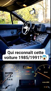 Qui reconnaît cette voiture française produite de 1985 à 1991?😱🤔 #Renault #Peugeot #Citroën #voiture #voitureancienne | Enchère Auto