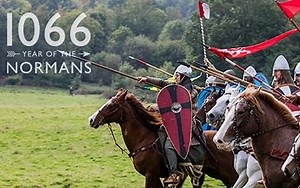 We’re getting closer to the 950th anniversary of the Battle of Hastings! Visit Battle Abbey this October and re-live the atmosphere of the most famous date in English history. Step foot in the encampments, see the displays, meet the falconers and the cavalry. Have a go at archery and have fun in a kids battle, meet the authors, visit the medieval traders and perhaps try a pint of mead! http://eht.to/dA. | English Heritage