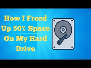 How I Freed Up 50% Space On My Hard Drive