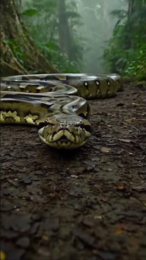 30 feet snake found in Amazon forest