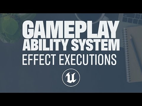 Unreal Engine 5 Tutorials: Gameplay Ability System in Unreal 5.4 + Gameplay Effect Executions.