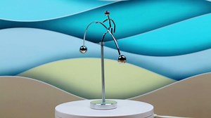MagicTech Steel Balance Toy Balancing Tumbler Toy Kinetic Art Balance Decompressive Science Psychology Home Office Desk Decor PH05