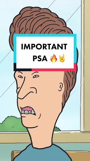 Beavis as Butt-Head has a very important announcement. 🔥 Stream new episodes every Thursday on @paramountplus. 🤘