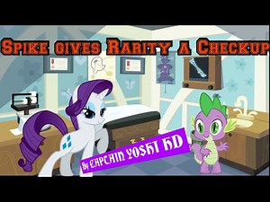 Spike Gives Rarity a Checkup - by CAPTAIN YOSHI HD