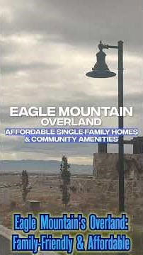 Can’t Afford Utah? Try Eagle Mountain…