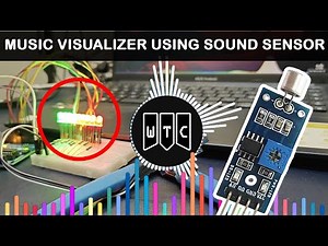 How I made DIY Music Visualizer with Arduino Colorful LED by WTC Zone #music #tutorial #project