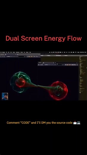 Dual Screen Coding Setup ⚡ | AI Coding Visuals & Jarvis Workflow | Productivity Boost”