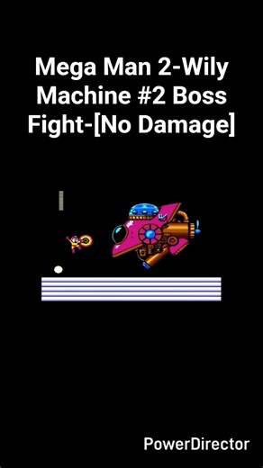 Mega Man 2-Wily Machine #2 Boss Fight-[No Damage] #megaman #nodamage #retrogaming